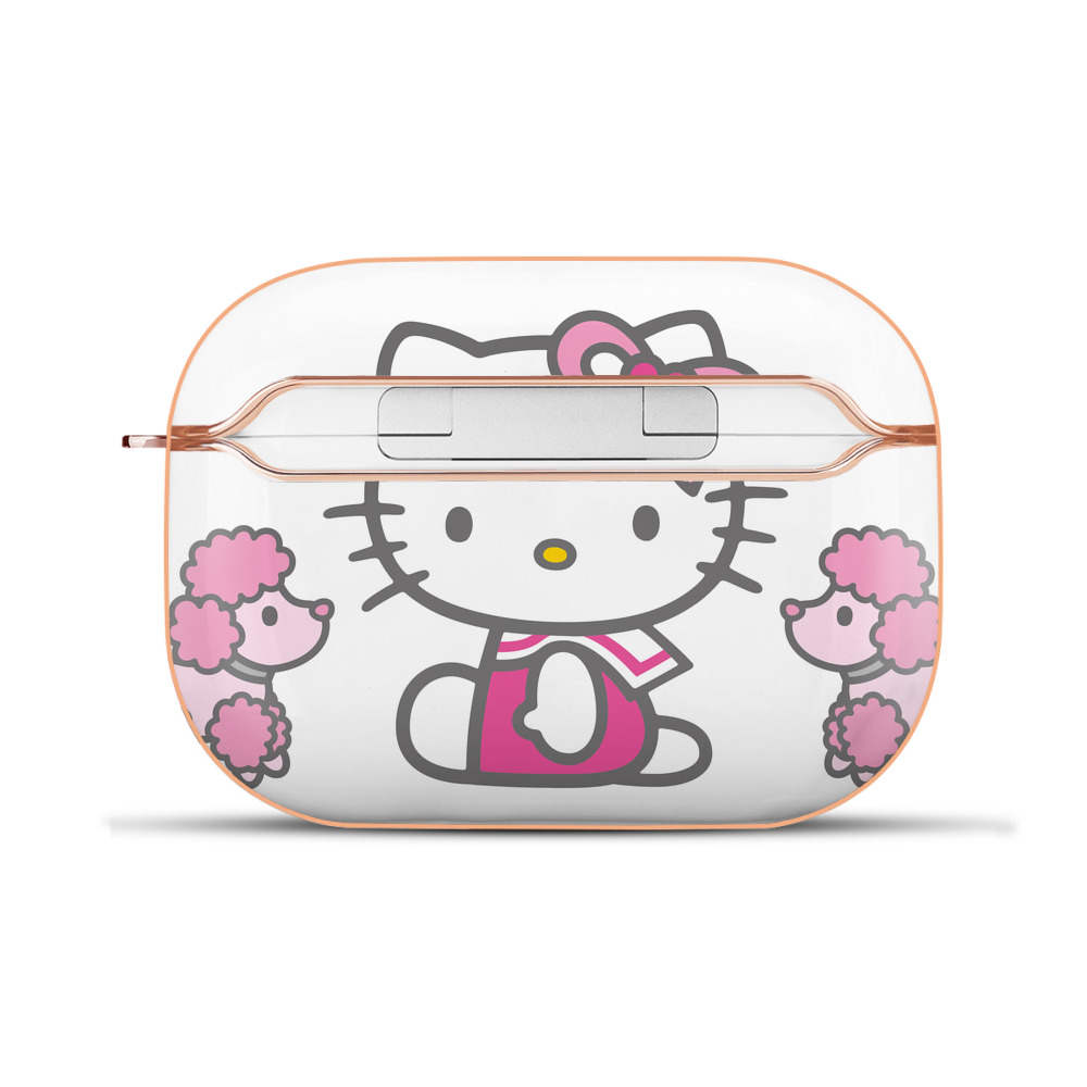 （画像用） Hello Kitty ハローキティ 【AirPods Pro用】ハードシェル保護ケース｜耐衝撃・防指紋・カラビナ付き商品仕様