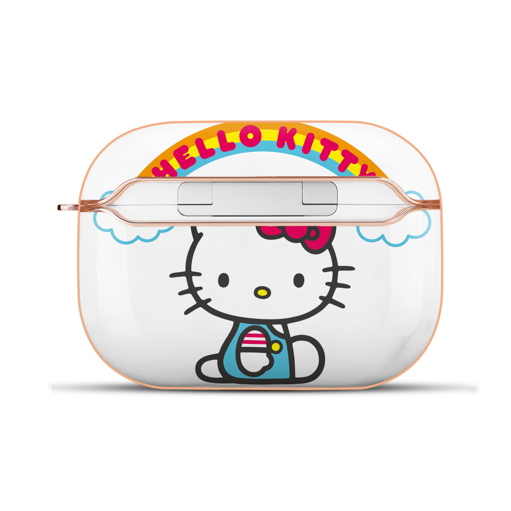 （画像用） Hello Kitty ハローキティ 【AirPods Pro用】ハードシェル保護ケース｜耐衝撃・防指紋・カラビナ付き商品仕様