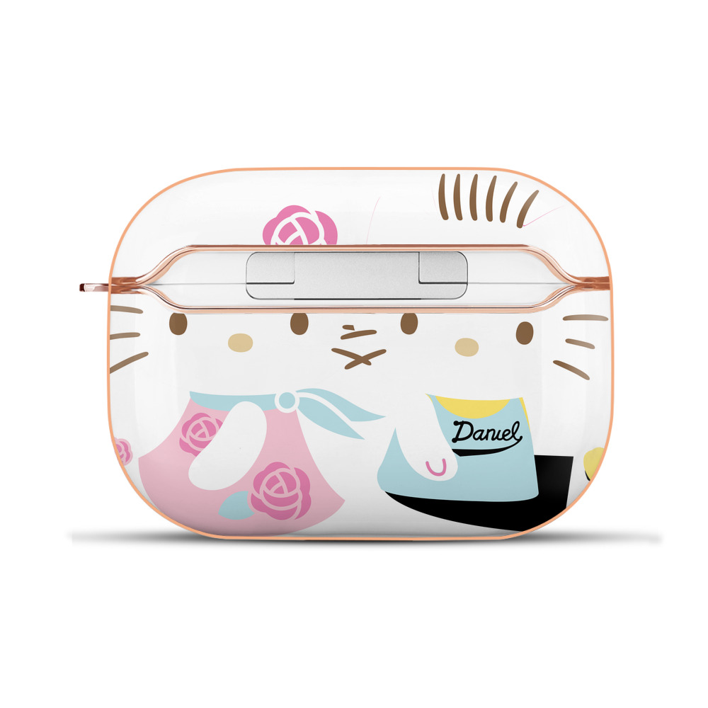 （画像用） Hello Kitty ハローキティ 【AirPods Pro用】ハードシェル保護ケース｜耐衝撃・防指紋・カラビナ付き商品仕様