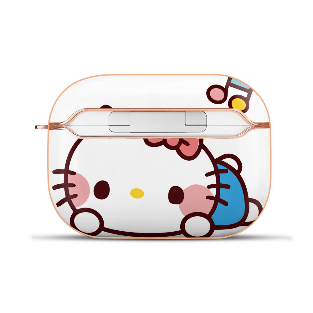 （画像用） Hello Kitty ハローキティ 【AirPods Pro用】ハードシェル保護ケース｜耐衝撃・防指紋・カラビナ付き商品仕様