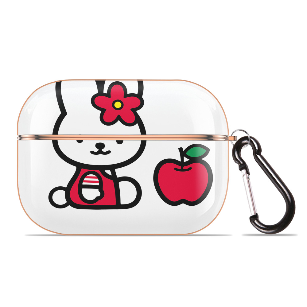（画像用） Hello Kitty ハローキティ 【AirPods Pro用】ハードシェル保護ケース｜耐衝撃・防指紋・カラビナ付き商品仕様