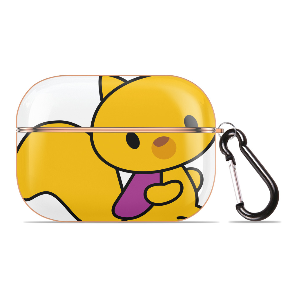 （画像用） Hello Kitty ハローキティ 【AirPods Pro用】ハードシェル保護ケース｜耐衝撃・防指紋・カラビナ付き商品仕様