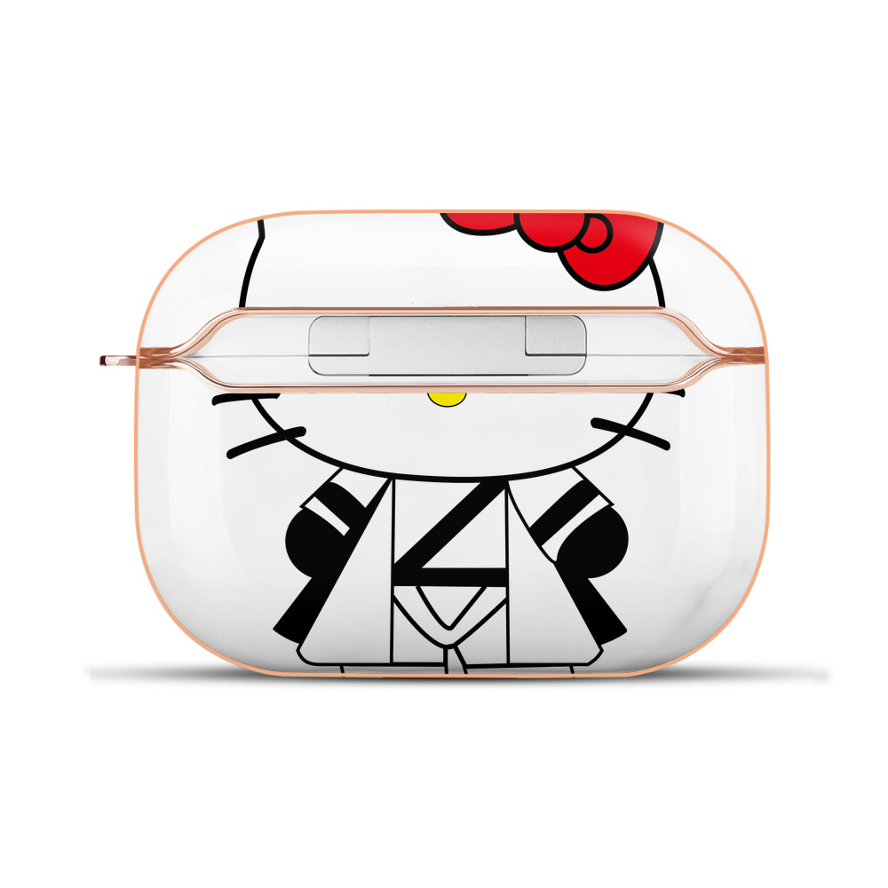 （画像用） Hello Kitty ハローキティ 【AirPods Pro用】ハードシェル保護ケース｜耐衝撃・防指紋・カラビナ付き商品仕様