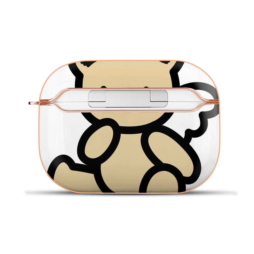 （画像用） Hello Kitty ハローキティ 【AirPods Pro用】ハードシェル保護ケース｜耐衝撃・防指紋・カラビナ付き商品仕様