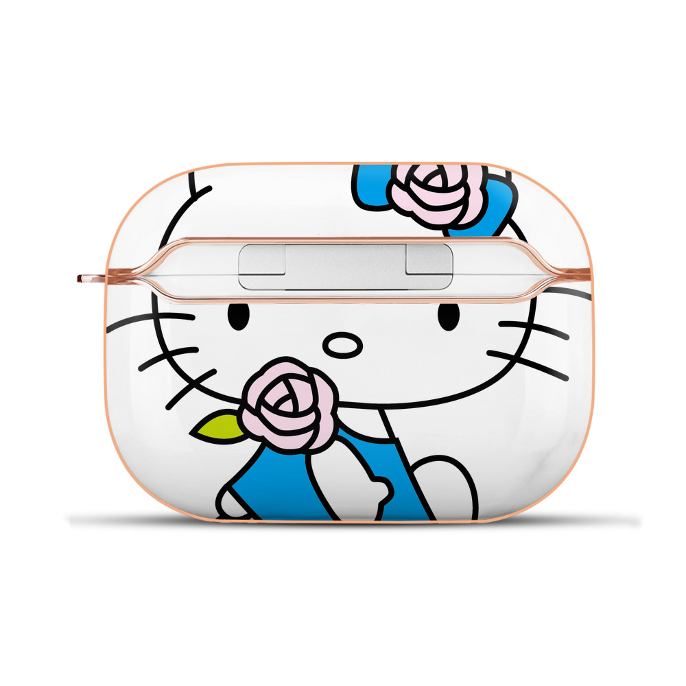 （画像用） Hello Kitty ハローキティ 【AirPods Pro用】ハードシェル保護ケース｜耐衝撃・防指紋・カラビナ付き商品仕様