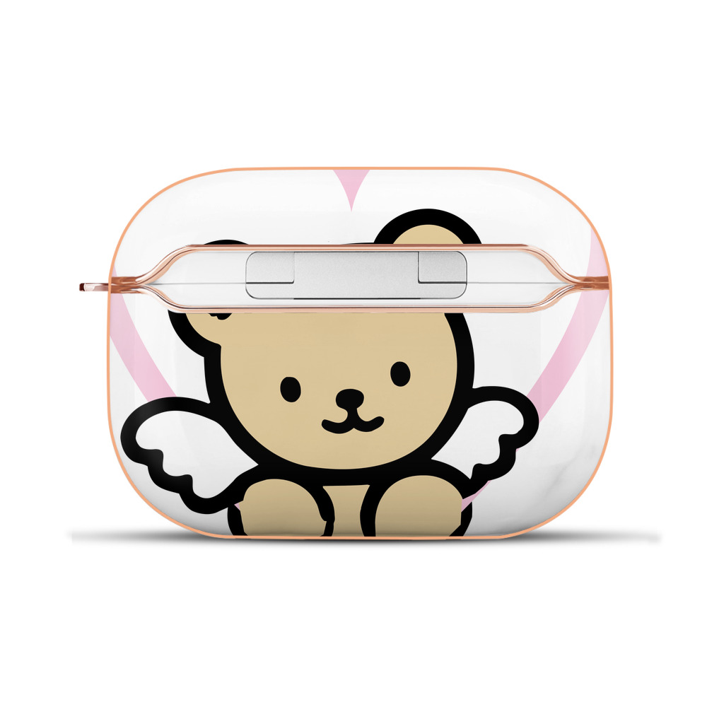 （画像用） Hello Kitty ハローキティ 【AirPods Pro用】ハードシェル保護ケース｜耐衝撃・防指紋・カラビナ付き商品仕様