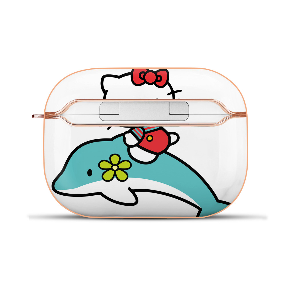 （画像用） Hello Kitty ハローキティ 【AirPods Pro用】ハードシェル保護ケース｜耐衝撃・防指紋・カラビナ付き商品仕様