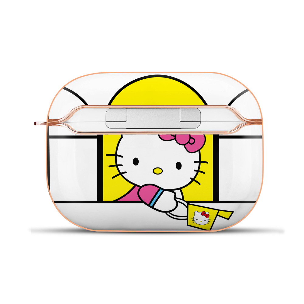 （画像用） Hello Kitty ハローキティ 【AirPods Pro用】ハードシェル保護ケース｜耐衝撃・防指紋・カラビナ付き商品仕様