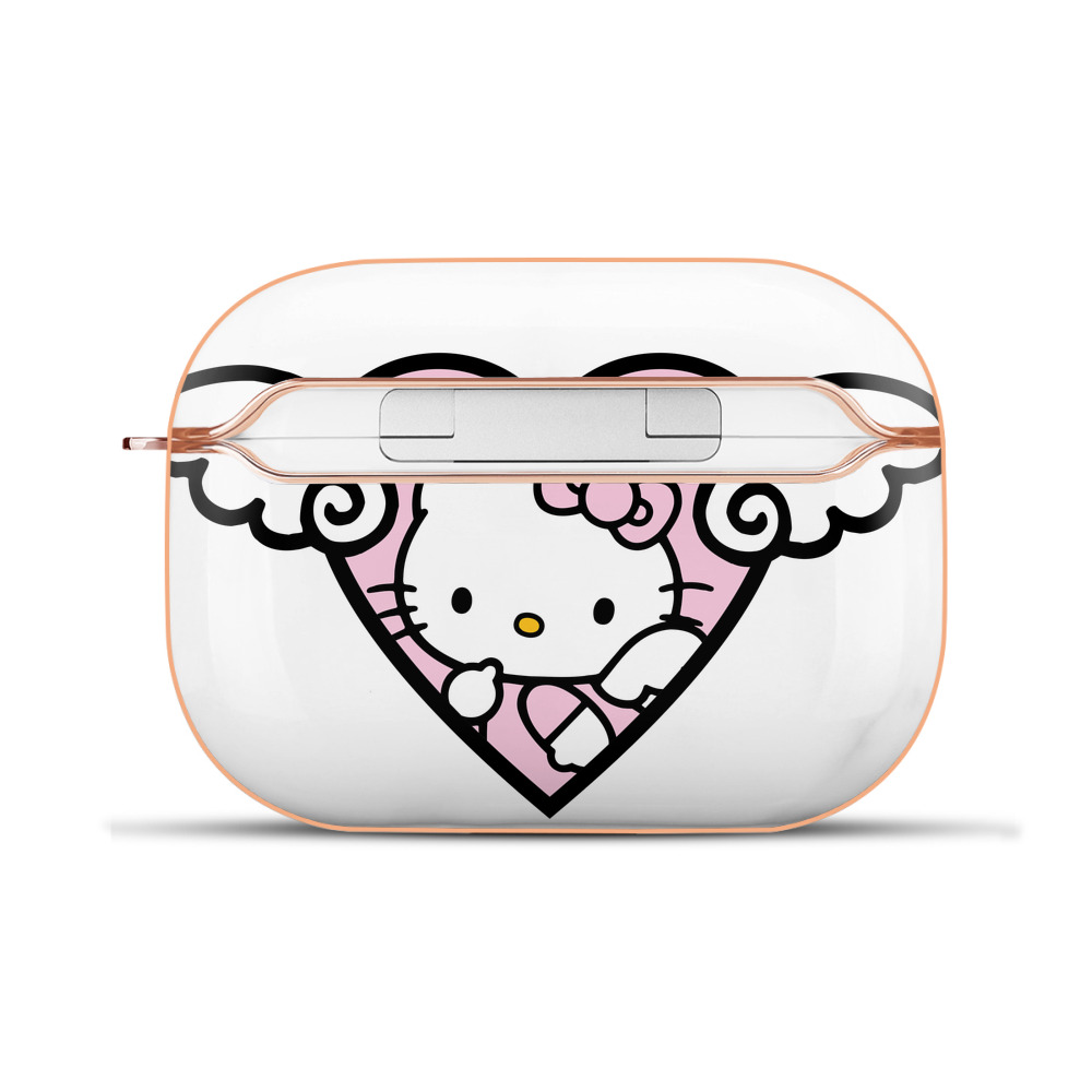 （画像用） Hello Kitty ハローキティ 【AirPods Pro用】ハードシェル保護ケース｜耐衝撃・防指紋・カラビナ付き商品仕様