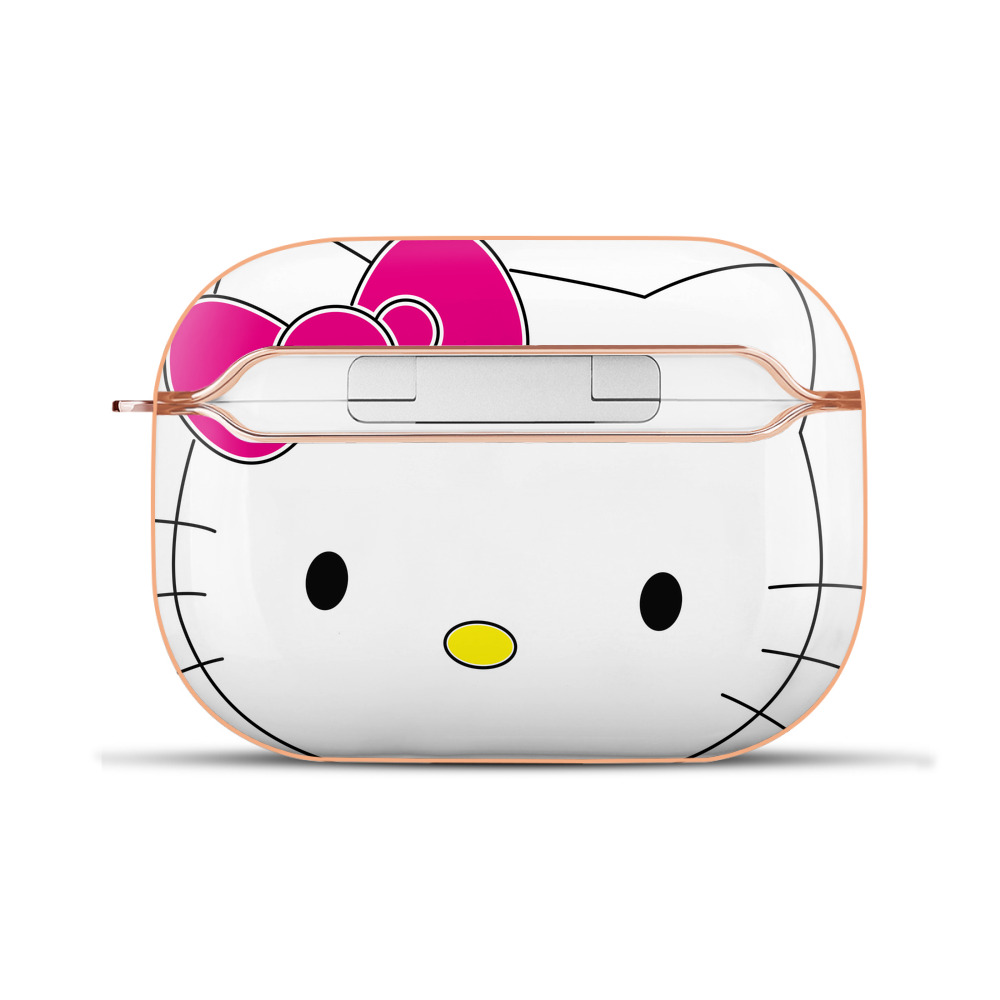 （画像用） Hello Kitty ハローキティ 【AirPods Pro用】ハードシェル保護ケース｜耐衝撃・防指紋・カラビナ付き商品仕様
