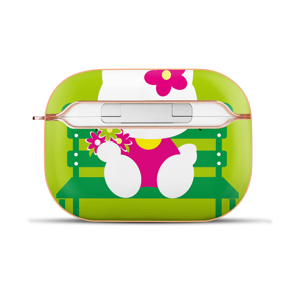 （画像用） Hello Kitty ハローキティ 【AirPods Pro用】ハードシェル保護ケース｜耐衝撃・防指紋・カラビナ付き商品仕様