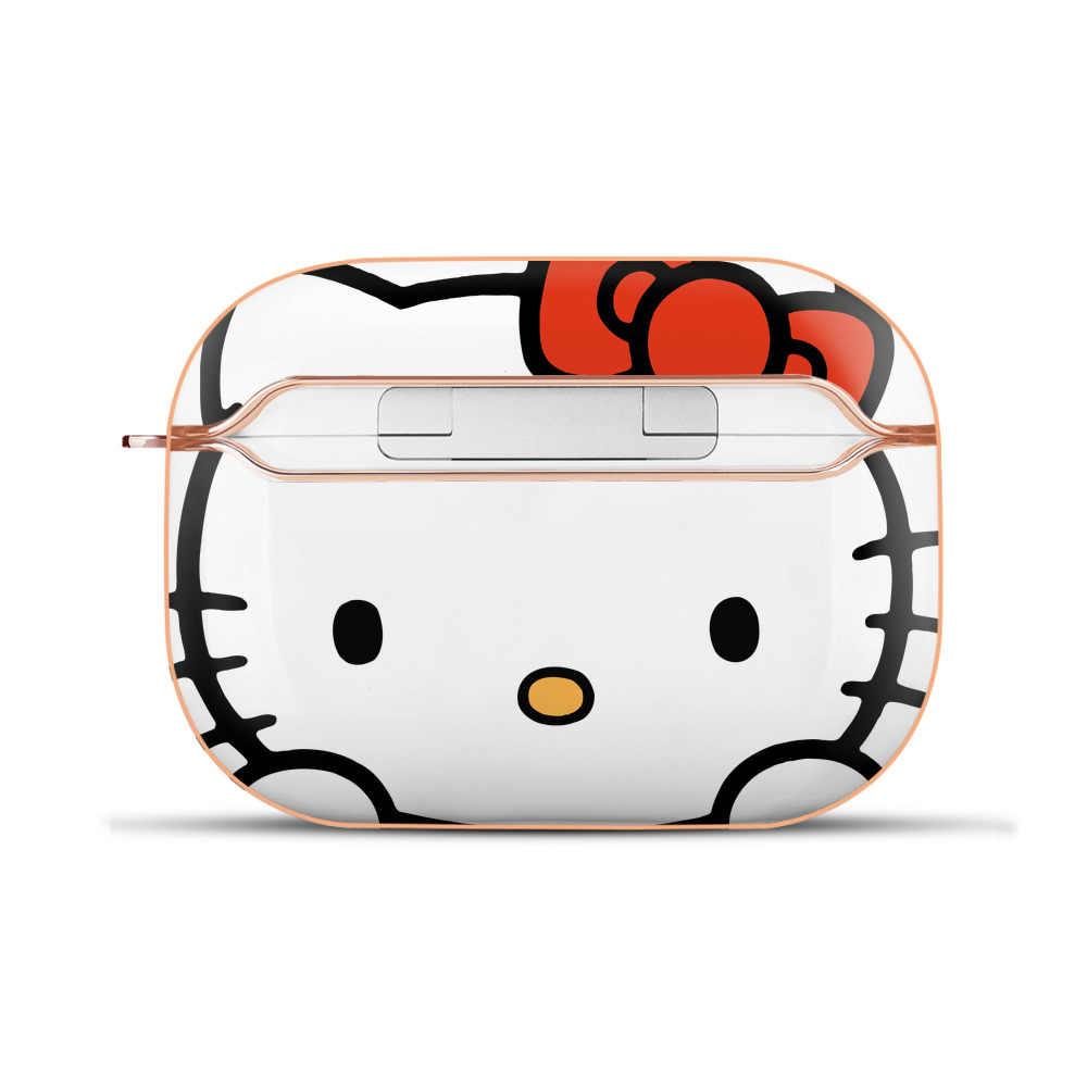 （画像用） Hello Kitty ハローキティ 【AirPods Pro用】ハードシェル保護ケース｜耐衝撃・防指紋・カラビナ付き商品仕様