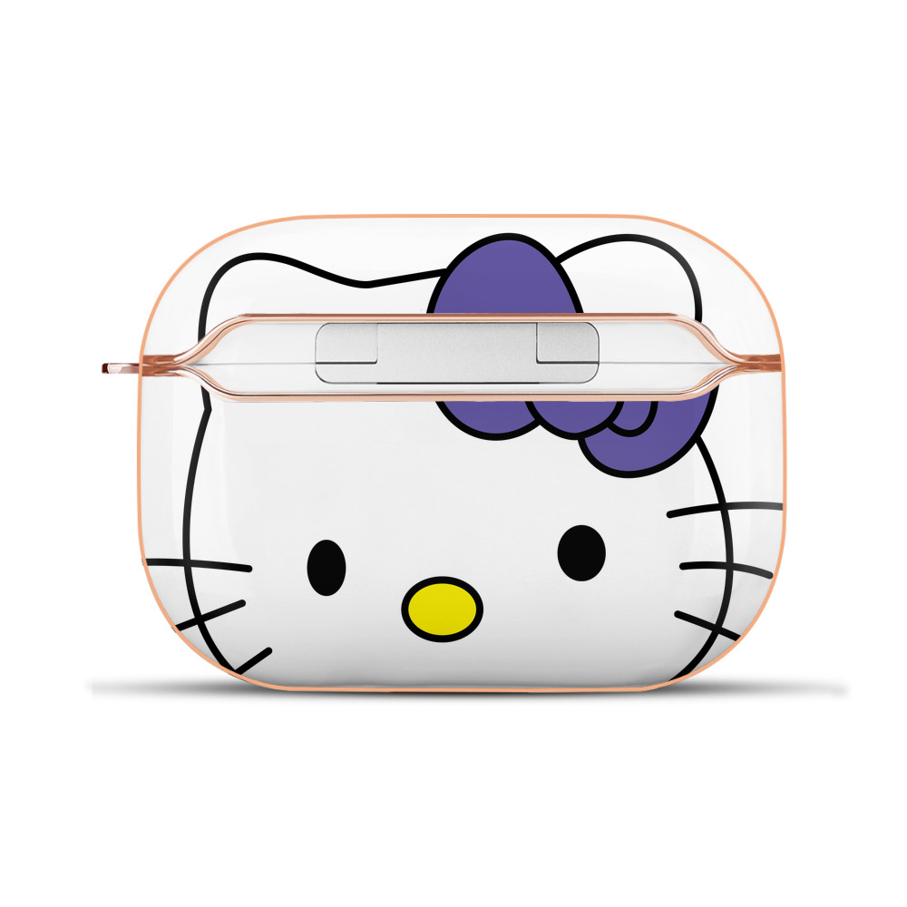 （画像用） Hello Kitty ハローキティ 【AirPods Pro用】ハードシェル保護ケース｜耐衝撃・防指紋・カラビナ付き商品仕様