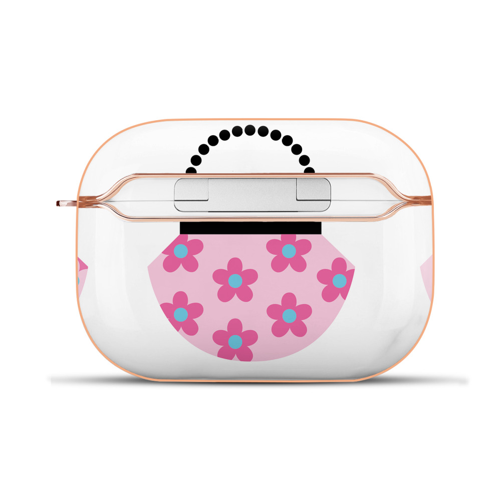 （画像用） Hello Kitty ハローキティ 【AirPods Pro用】ハードシェル保護ケース｜耐衝撃・防指紋・カラビナ付き商品仕様