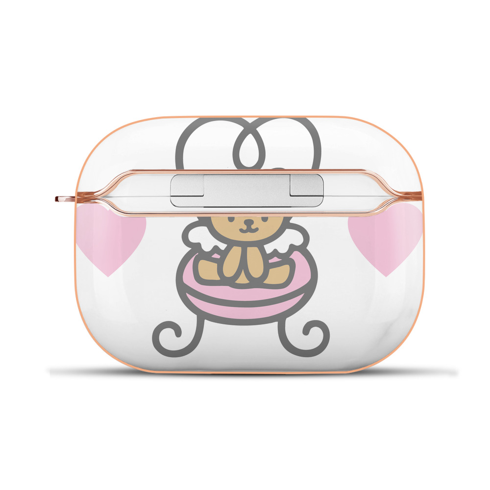 （画像用） Hello Kitty ハローキティ 【AirPods Pro用】ハードシェル保護ケース｜耐衝撃・防指紋・カラビナ付き商品仕様