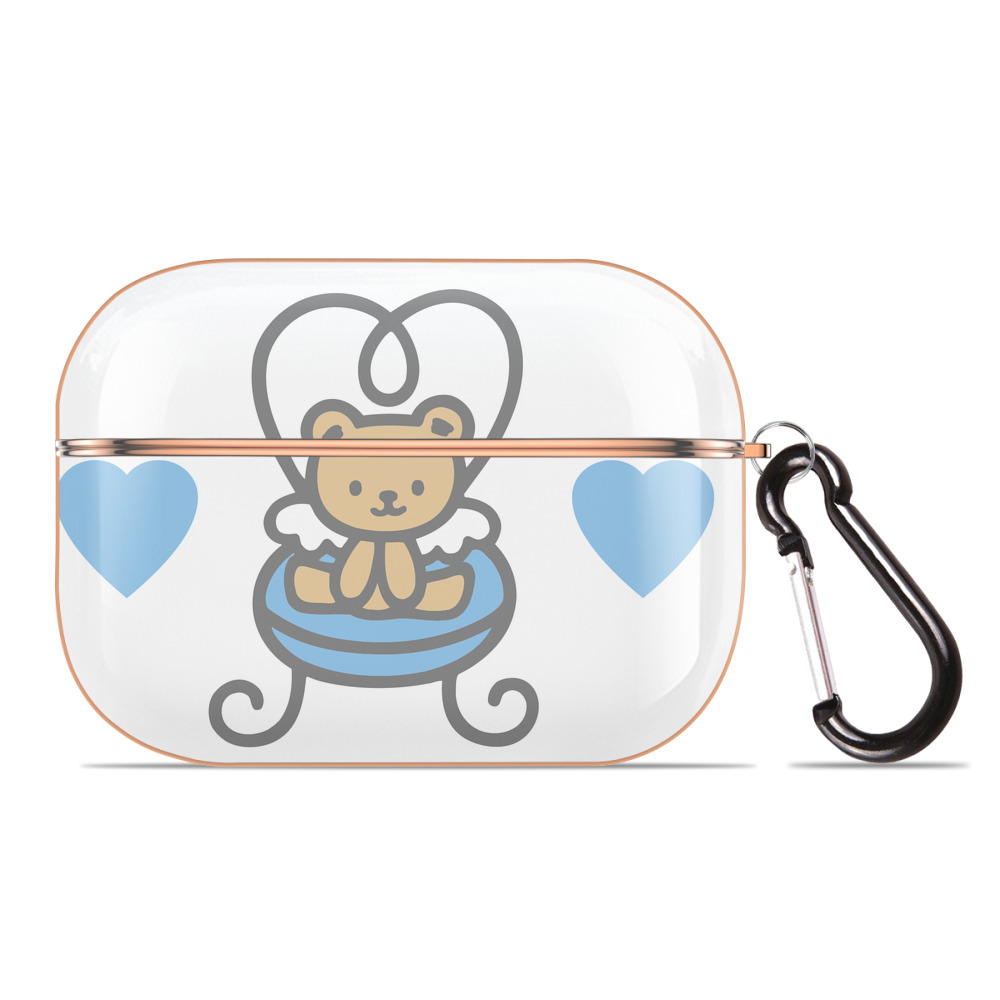 （画像用） Hello Kitty ハローキティ 【AirPods Pro用】ハードシェル保護ケース｜耐衝撃・防指紋・カラビナ付き商品仕様