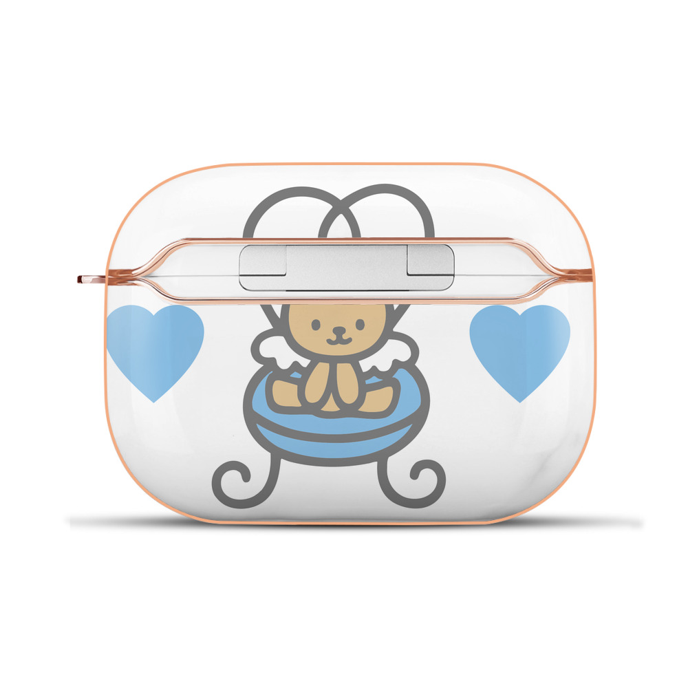 （画像用） Hello Kitty ハローキティ 【AirPods Pro用】ハードシェル保護ケース｜耐衝撃・防指紋・カラビナ付き商品仕様