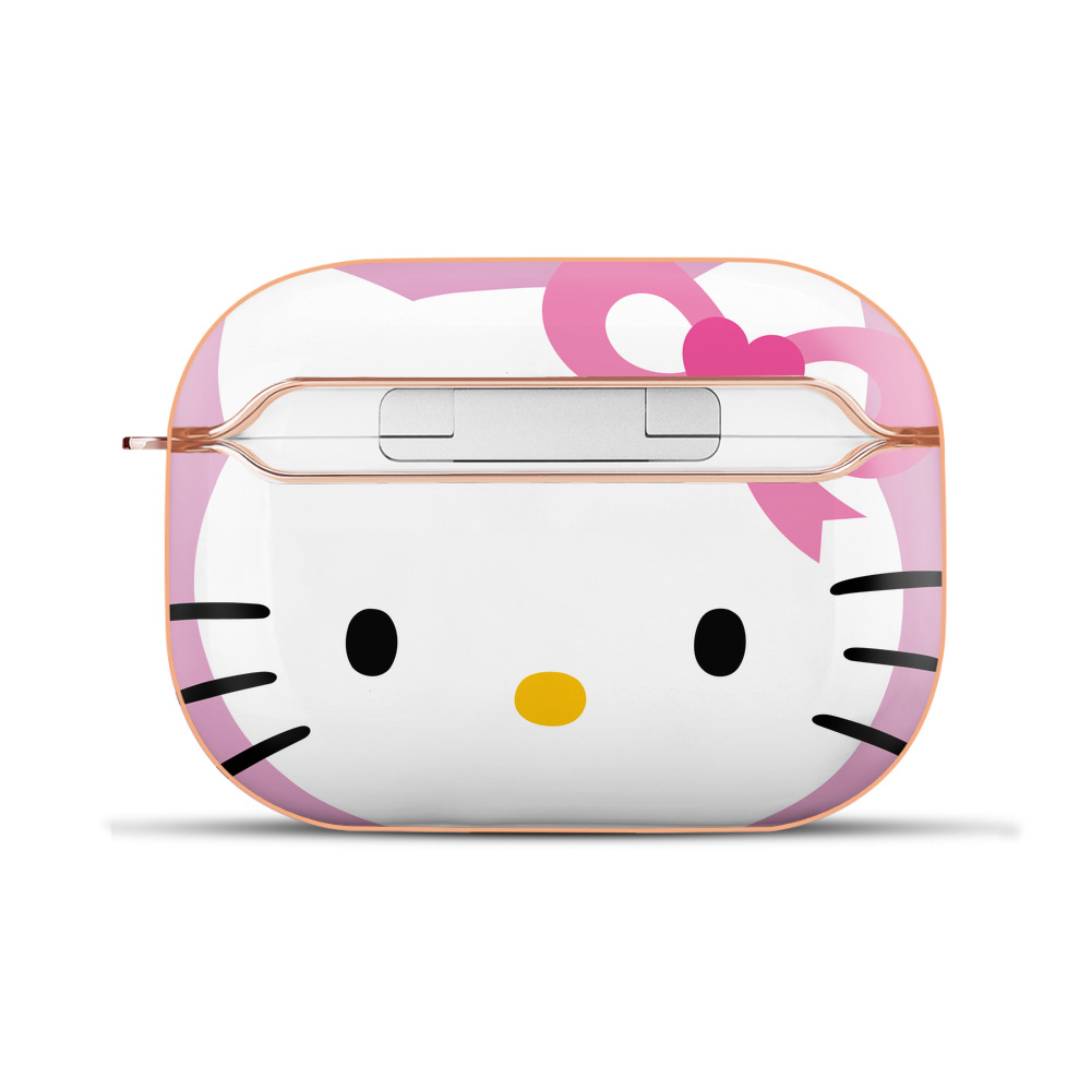 （画像用） Hello Kitty ハローキティ 【AirPods Pro用】ハードシェル保護ケース｜耐衝撃・防指紋・カラビナ付き商品仕様