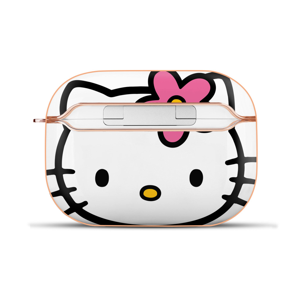 （画像用） Hello Kitty ハローキティ 【AirPods Pro用】ハードシェル保護ケース｜耐衝撃・防指紋・カラビナ付き商品仕様