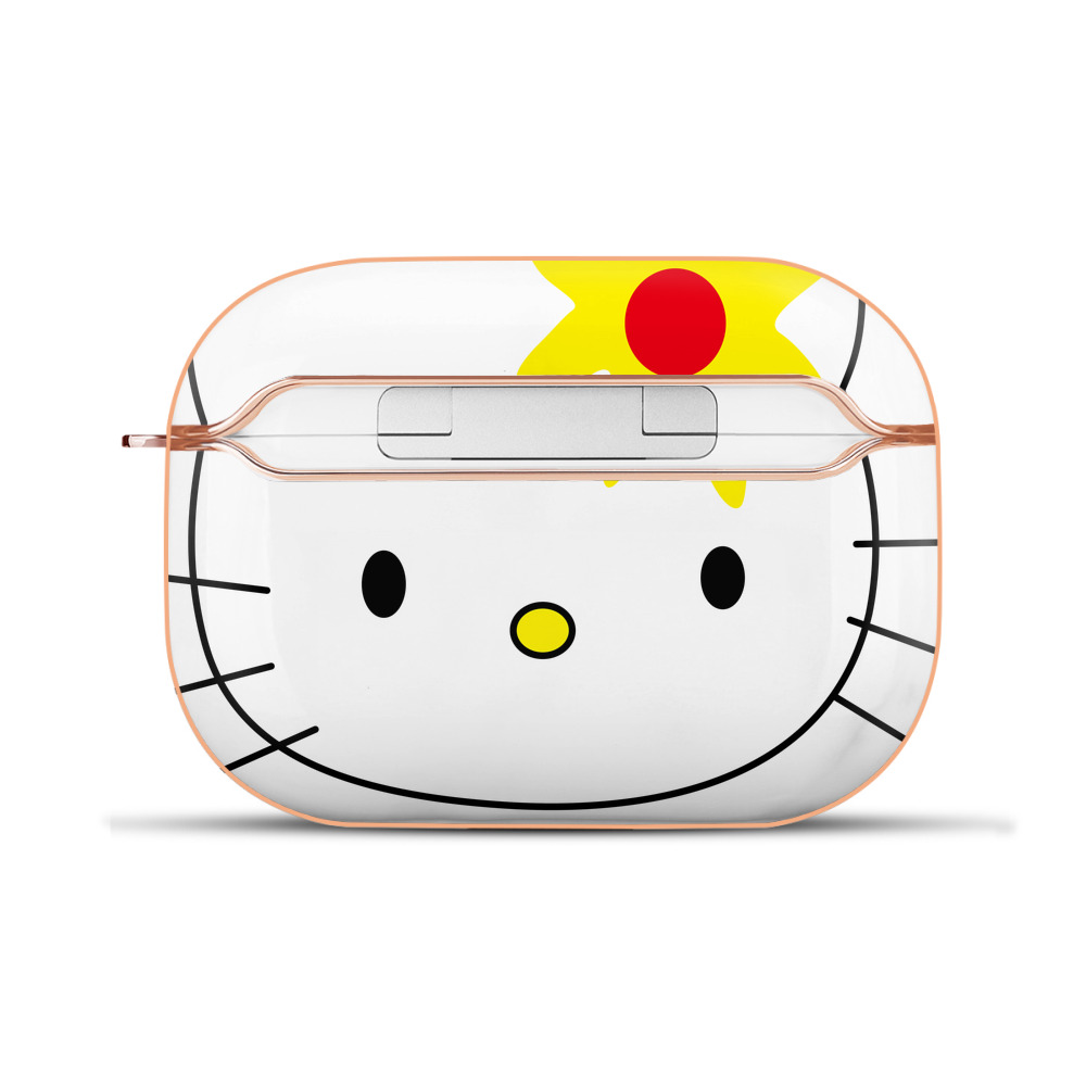 （画像用） Hello Kitty ハローキティ 【AirPods Pro用】ハードシェル保護ケース｜耐衝撃・防指紋・カラビナ付き商品仕様