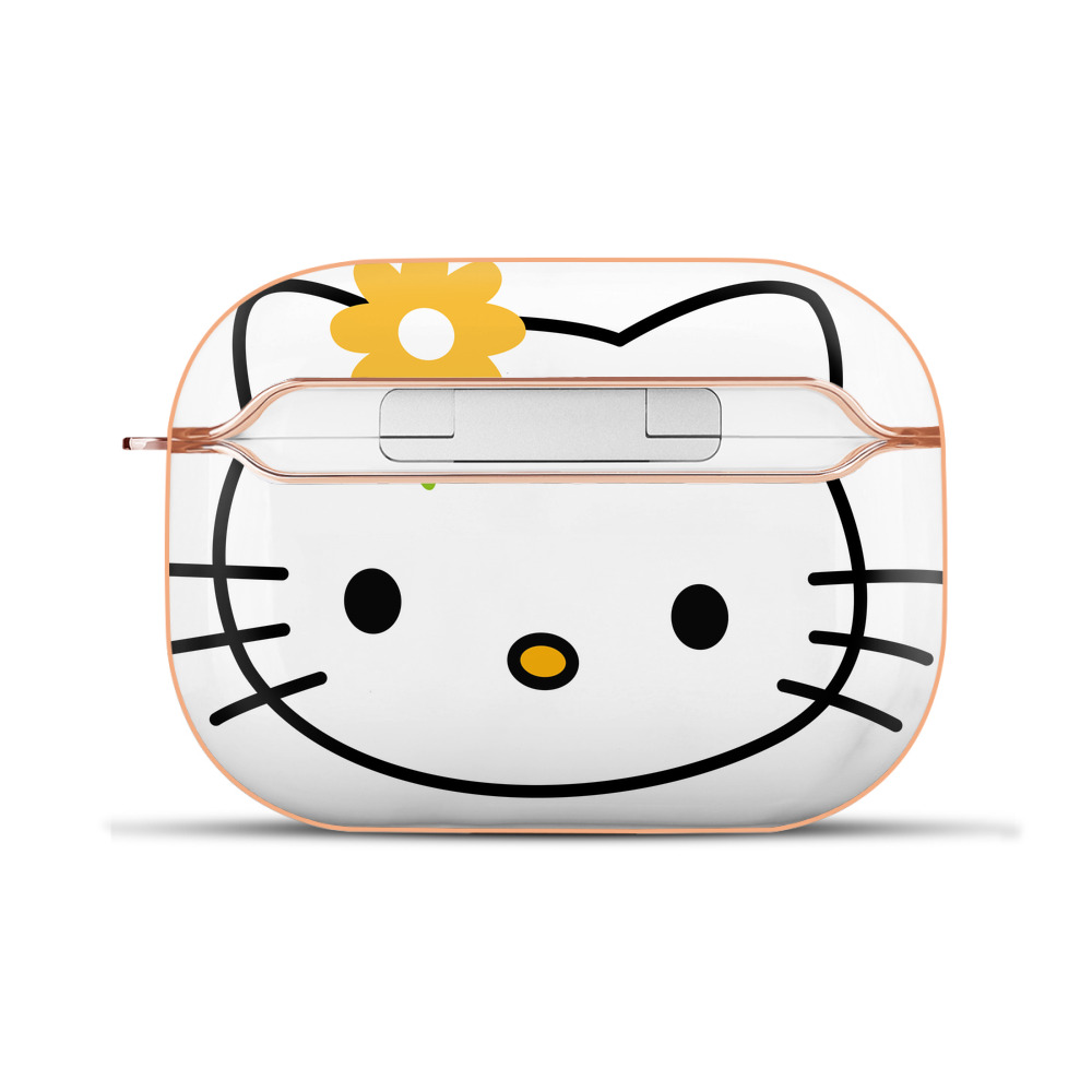 （画像用） Hello Kitty ハローキティ 【AirPods Pro用】ハードシェル保護ケース｜耐衝撃・防指紋・カラビナ付き商品仕様