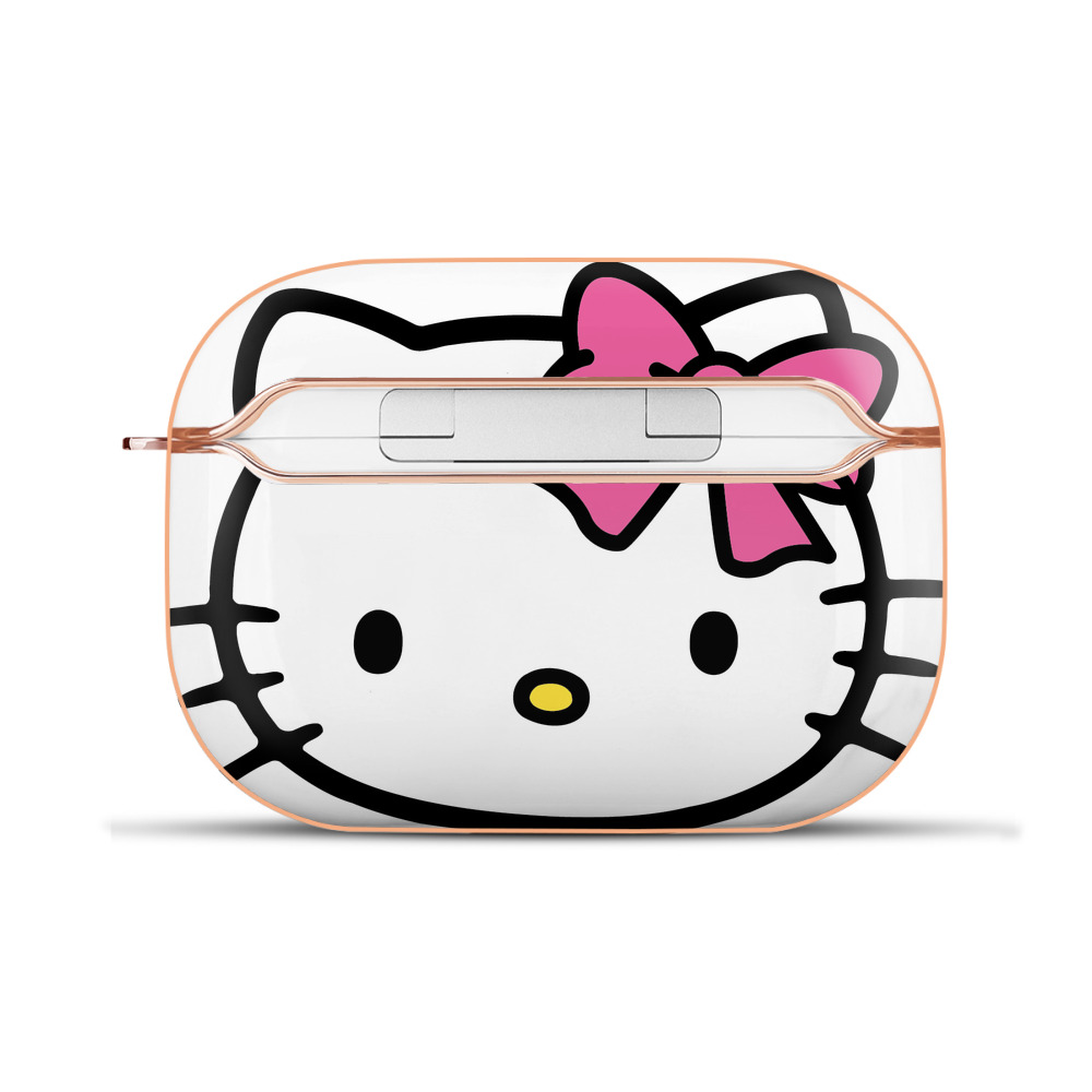 （画像用） Hello Kitty ハローキティ 【AirPods Pro用】ハードシェル保護ケース｜耐衝撃・防指紋・カラビナ付き商品仕様
