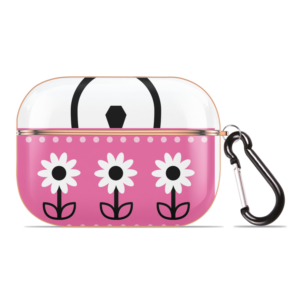 （画像用） Hello Kitty ハローキティ 【AirPods Pro用】ハードシェル保護ケース｜耐衝撃・防指紋・カラビナ付き商品仕様