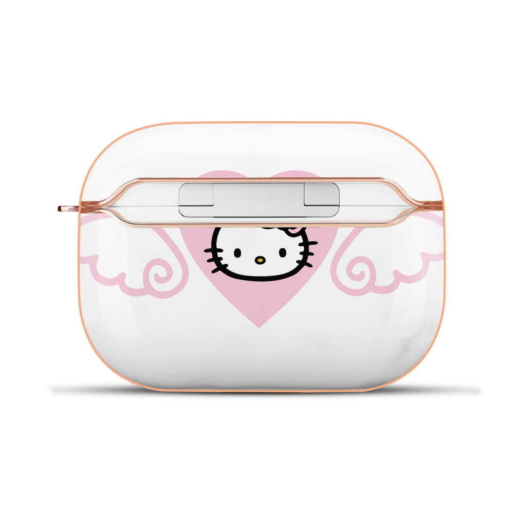（画像用） Hello Kitty ハローキティ 【AirPods Pro用】ハードシェル保護ケース｜耐衝撃・防指紋・カラビナ付き商品仕様