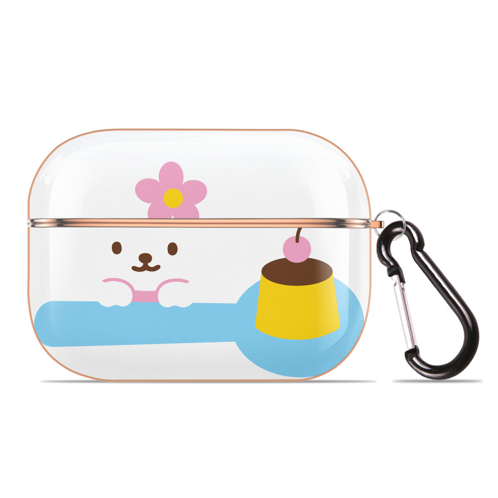 （画像用） Hello Kitty ハローキティ 【AirPods Pro用】ハードシェル保護ケース｜耐衝撃・防指紋・カラビナ付き商品仕様