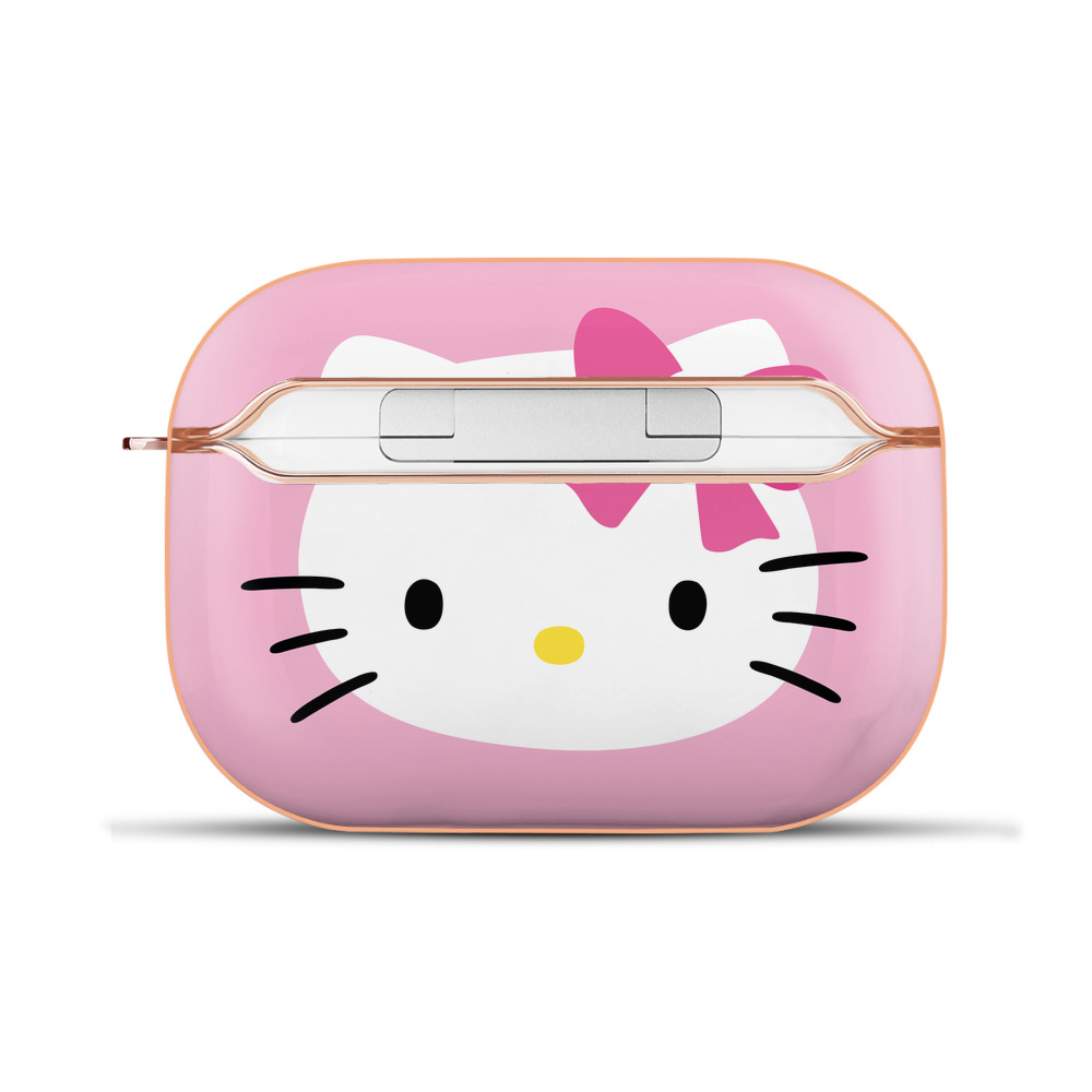 （画像用） Hello Kitty ハローキティ 【AirPods Pro用】ハードシェル保護ケース｜耐衝撃・防指紋・カラビナ付き商品仕様