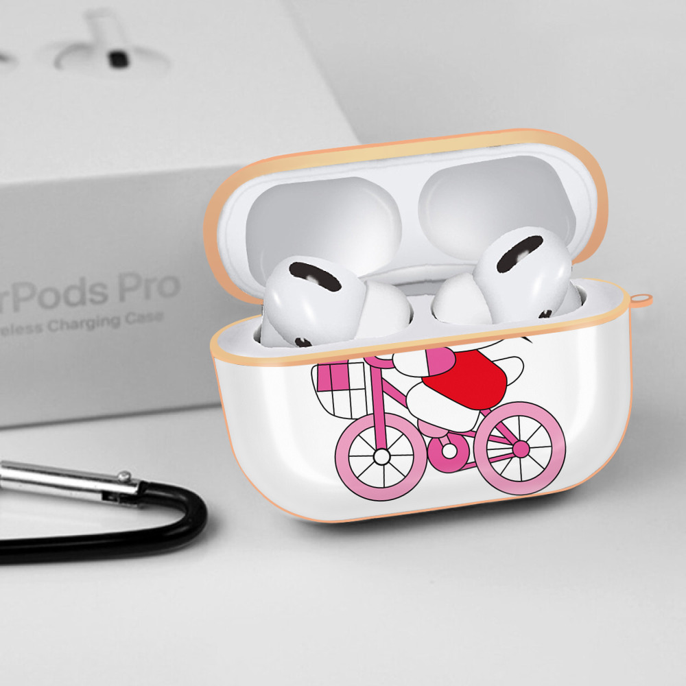 Hello Kitty ハローキティ 【AirPods Pro用】ハードシェル保護ケース｜耐衝撃・防指紋・カラビナ付き商品仕様