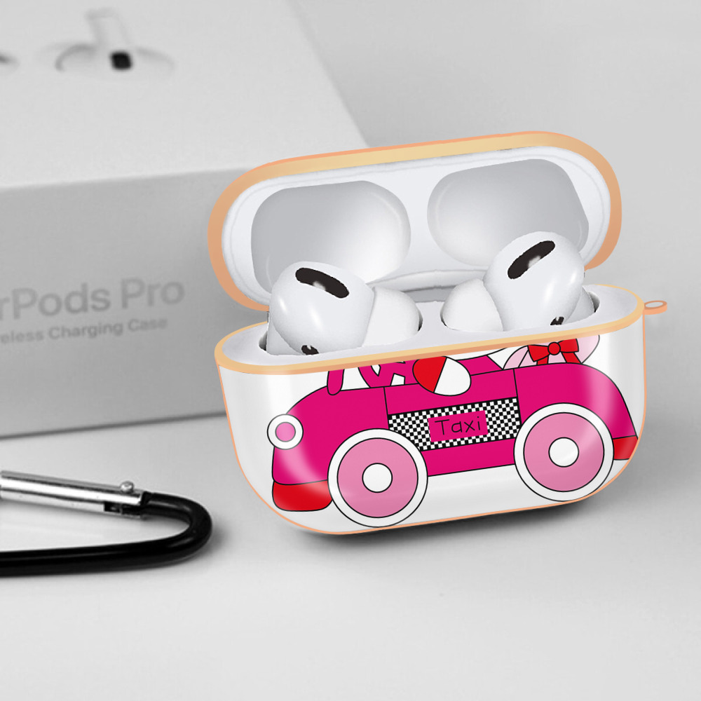 Hello Kitty ハローキティ 【AirPods Pro用】ハードシェル保護ケース｜耐衝撃・防指紋・カラビナ付き商品仕様