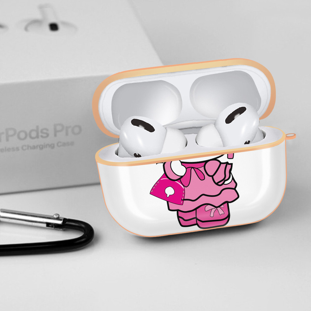 Hello Kitty ハローキティ 【AirPods Pro用】ハードシェル保護ケース｜耐衝撃・防指紋・カラビナ付き商品仕様