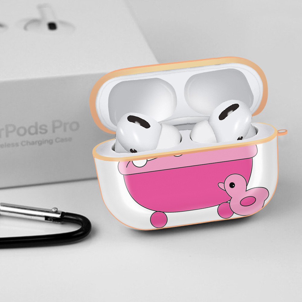 Hello Kitty ハローキティ 【AirPods Pro用】ハードシェル保護ケース｜耐衝撃・防指紋・カラビナ付き商品仕様
