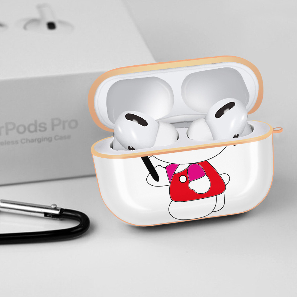 Hello Kitty ハローキティ 【AirPods Pro用】ハードシェル保護ケース｜耐衝撃・防指紋・カラビナ付き商品仕様
