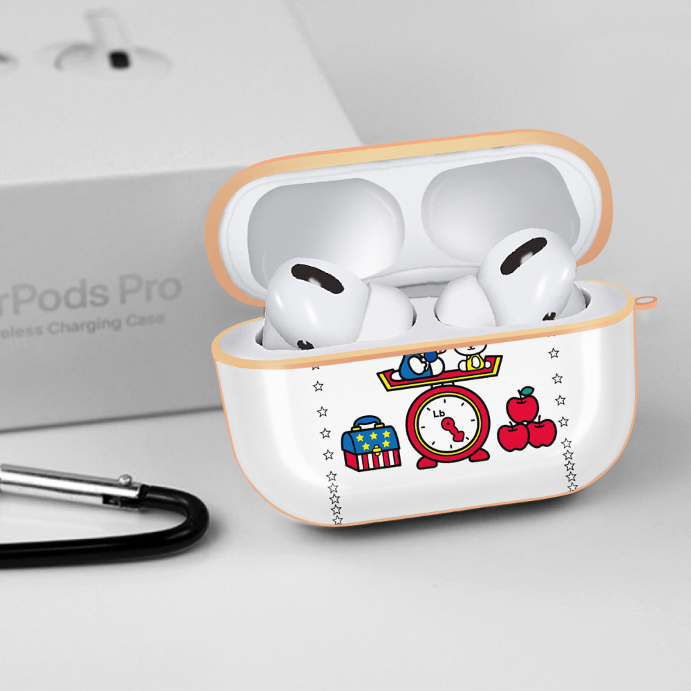 Hello Kitty ハローキティ 【AirPods Pro用】ハードシェル保護ケース｜耐衝撃・防指紋・カラビナ付き商品仕様