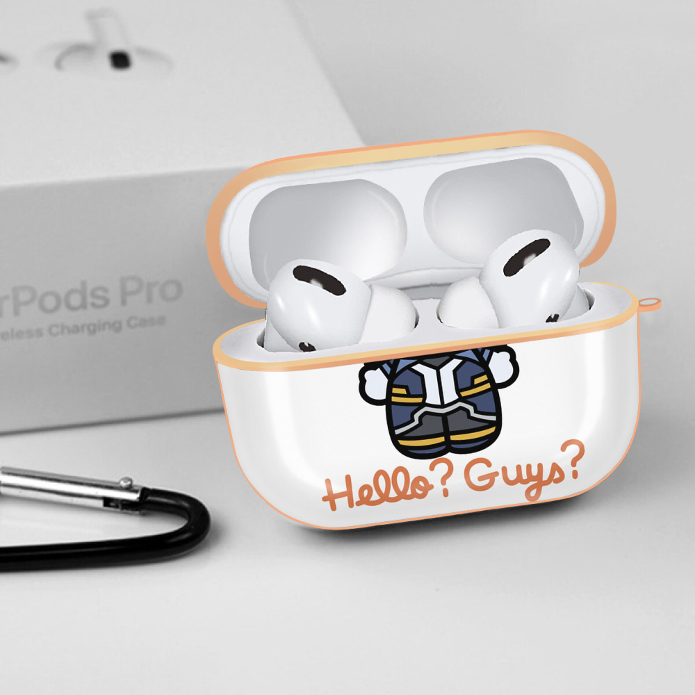 Hello Kitty ハローキティ 【AirPods Pro用】ハードシェル保護ケース｜耐衝撃・防指紋・カラビナ付き商品仕様