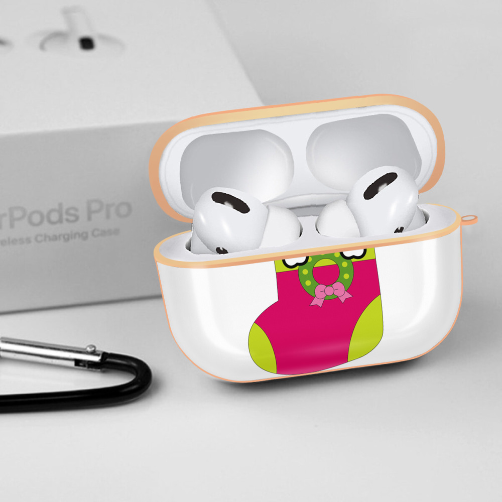 Hello Kitty ハローキティ 【AirPods Pro用】ハードシェル保護ケース｜耐衝撃・防指紋・カラビナ付き商品仕様