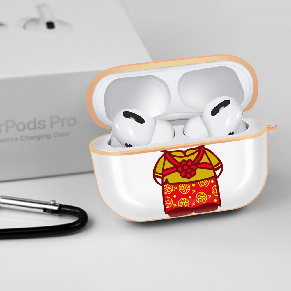 Hello Kitty ハローキティ 【AirPods Pro用】ハードシェル保護ケース｜耐衝撃・防指紋・カラビナ付き商品仕様