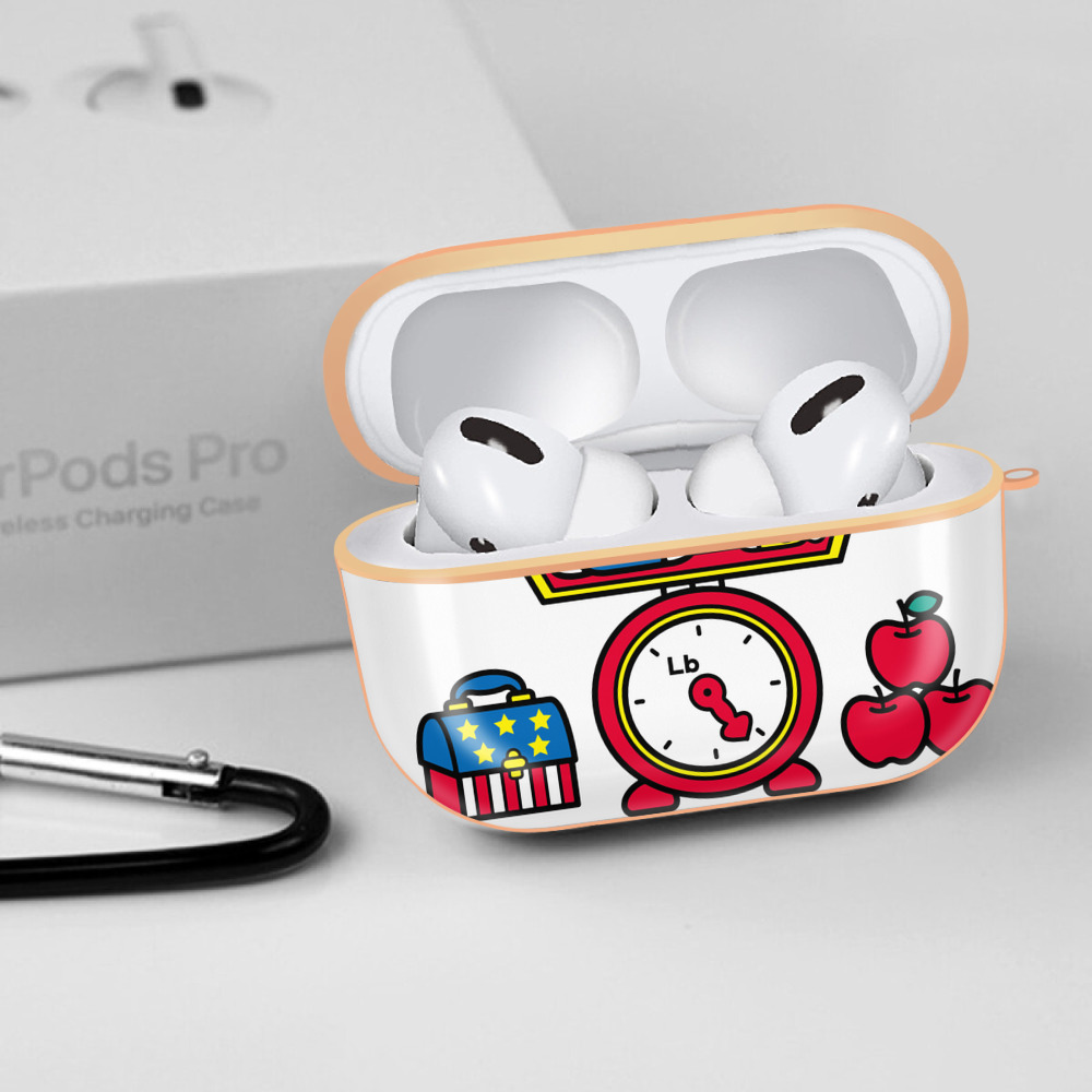 Hello Kitty ハローキティ 【AirPods Pro用】ハードシェル保護ケース｜耐衝撃・防指紋・カラビナ付き商品仕様