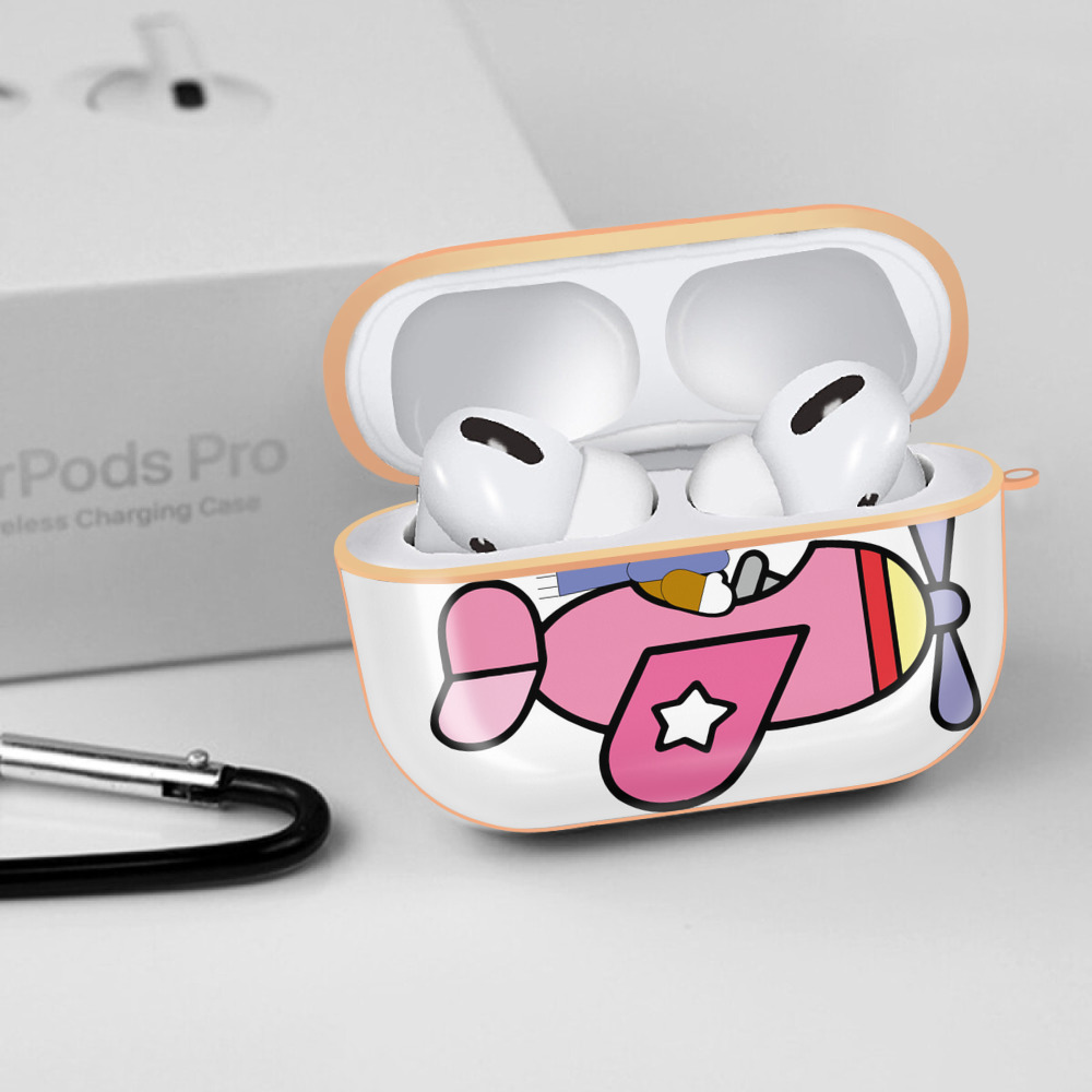 Hello Kitty ハローキティ 【AirPods Pro用】ハードシェル保護ケース｜耐衝撃・防指紋・カラビナ付き商品仕様
