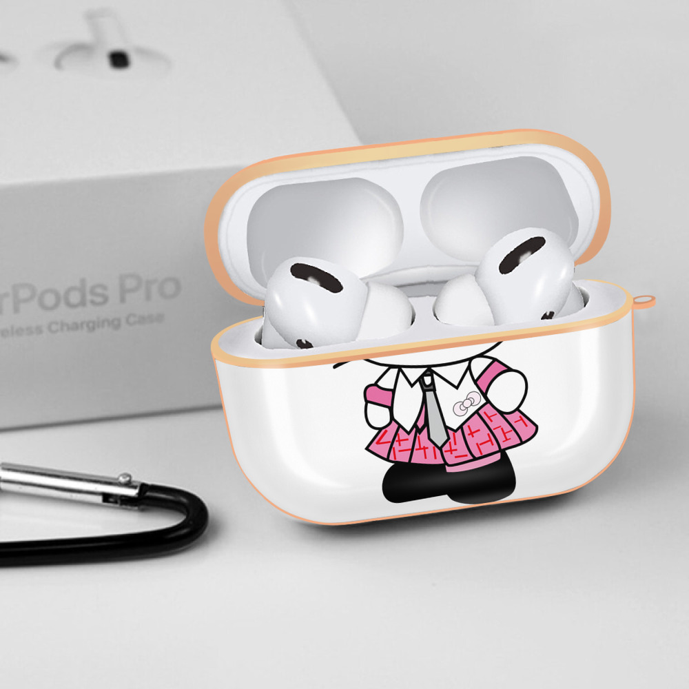 Hello Kitty ハローキティ 【AirPods Pro用】ハードシェル保護ケース｜耐衝撃・防指紋・カラビナ付き商品仕様
