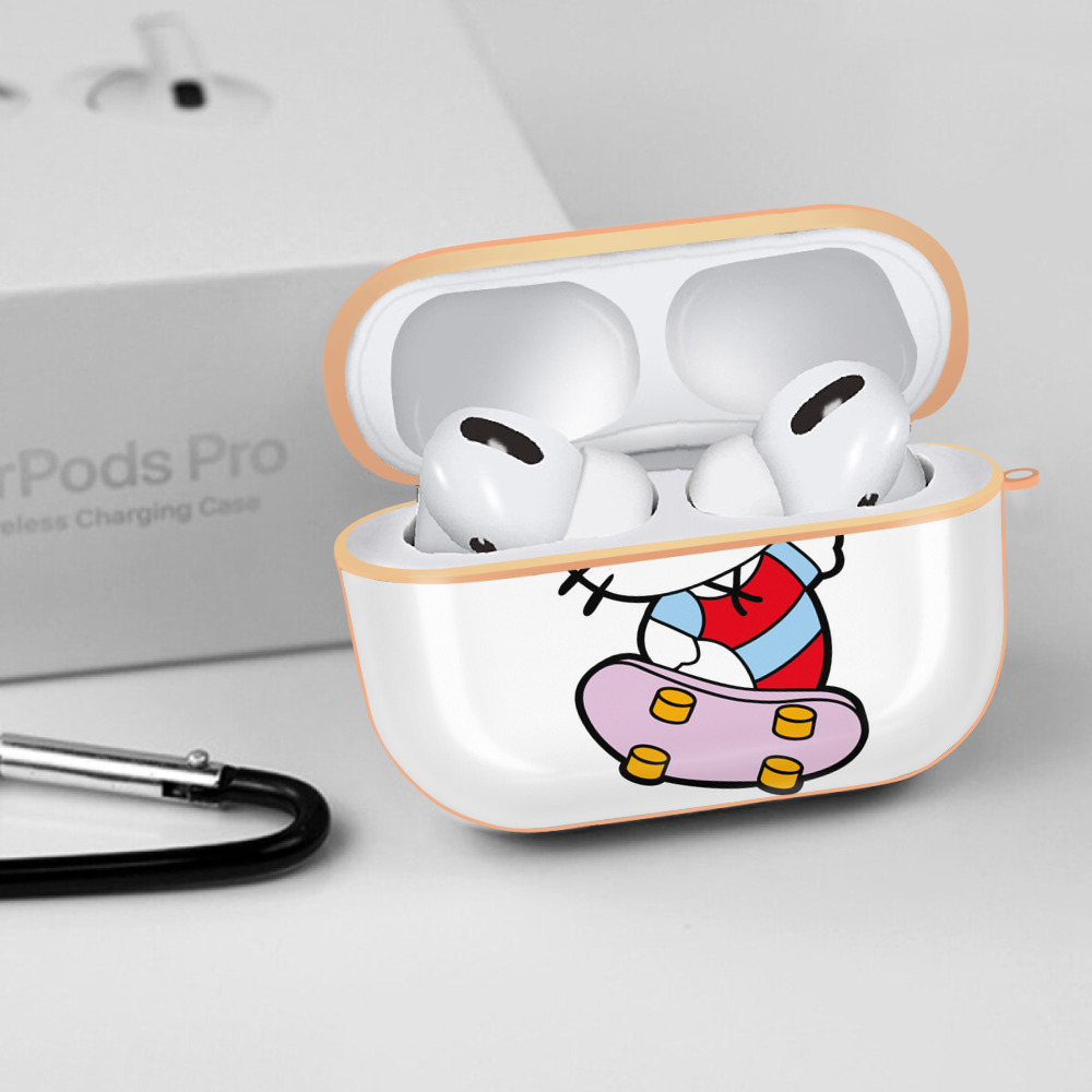 Hello Kitty ハローキティ 【AirPods Pro用】ハードシェル保護ケース｜耐衝撃・防指紋・カラビナ付き商品仕様