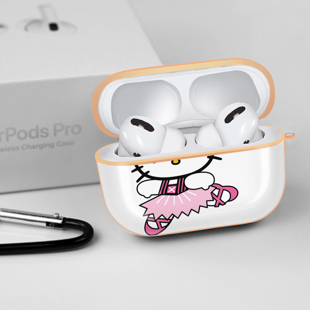 Hello Kitty ハローキティ 【AirPods Pro用】ハードシェル保護ケース｜耐衝撃・防指紋・カラビナ付き商品仕様