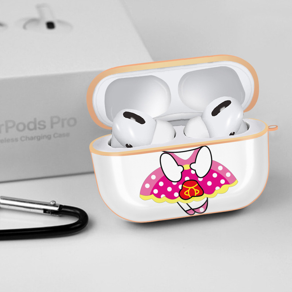 Hello Kitty ハローキティ 【AirPods Pro用】ハードシェル保護ケース｜耐衝撃・防指紋・カラビナ付き商品仕様