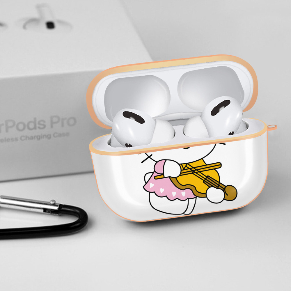 Hello Kitty ハローキティ 【AirPods Pro用】ハードシェル保護ケース｜耐衝撃・防指紋・カラビナ付き商品仕様