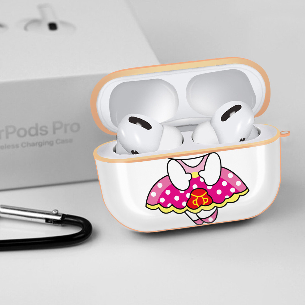 Hello Kitty ハローキティ 【AirPods Pro用】ハードシェル保護ケース｜耐衝撃・防指紋・カラビナ付き商品仕様