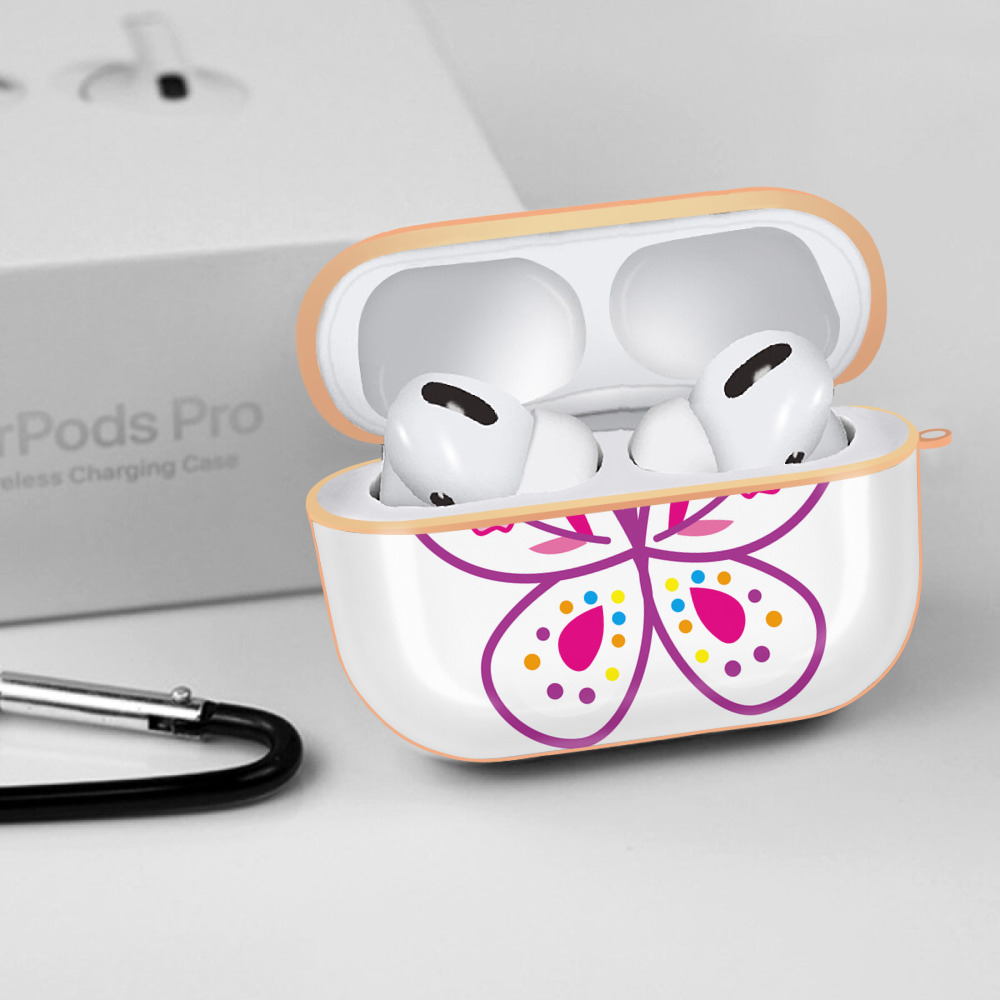 Hello Kitty ハローキティ 【AirPods Pro用】ハードシェル保護ケース｜耐衝撃・防指紋・カラビナ付き商品仕様