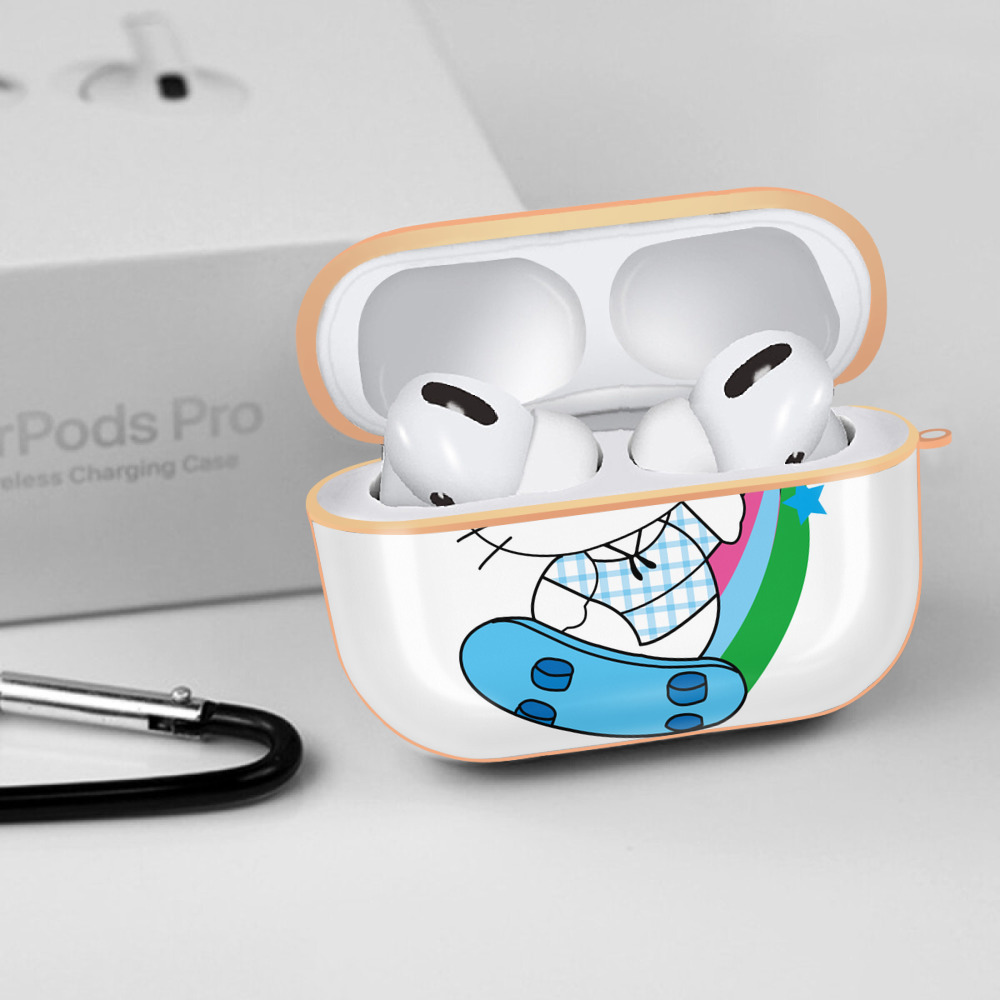 Hello Kitty ハローキティ 【AirPods Pro用】ハードシェル保護ケース｜耐衝撃・防指紋・カラビナ付き商品仕様