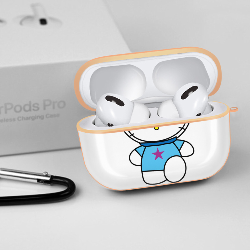 Hello Kitty ハローキティ 【AirPods Pro用】ハードシェル保護ケース｜耐衝撃・防指紋・カラビナ付き商品仕様